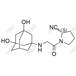 Vildagliptin Impurity ZA4	维达列汀羧基酸代谢物	565453-41-0