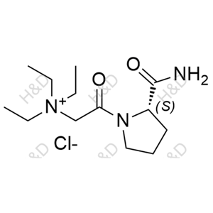 (S)-2-(2-carbamoylpyrrolidin-1-yl)-N,N,N-triethyl-2-oxoethanaminium chloride	维格列汀杂质61	