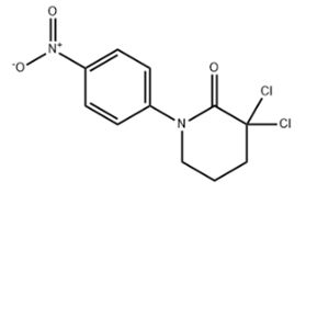 3,3-二氯-1-(4-硝基苯基)-2-哌啶酮,2-Piperidinone, 3,3-dichloro-1-(4-nitrophenyl)-