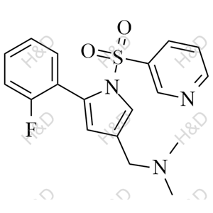 Vonoprazan Impurity U9	沃诺拉赞杂质U9	1885094-62-1