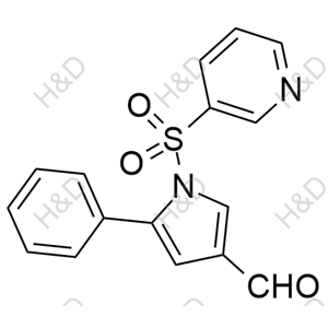 5-phenyl-1-(pyridin-3-ylsulfonyl)-1H-pyrrole-3-carbaldehyde	沃诺拉赞杂质10	