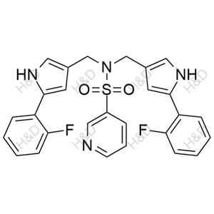 Vonoprazan Impurity 15	沃諾拉贊雜質(zhì)15	2514957-29-8