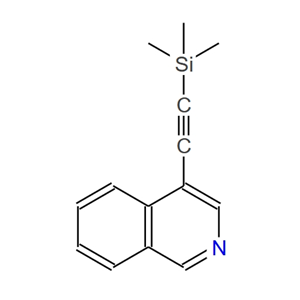 4-((三甲基甲硅烷基)乙炔基)异喹啉