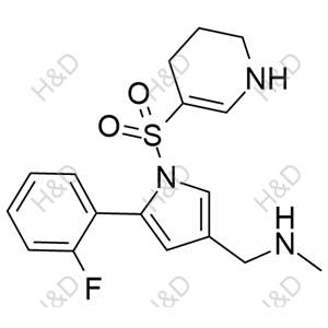 Vonoprazan Impurity U3	沃诺拉赞杂质U3	2416241-97-7