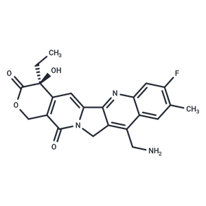 化合物 7-Aminomethyl-10-methyl-11-fluoro camptothecin|T77820|TargetMol