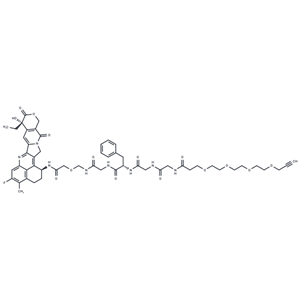 化合物 Propargyl-PEG4-GGFG-DXd|T77891|TargetMol