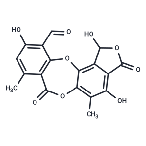 化合物 Norstictic acid,Norstictic acid