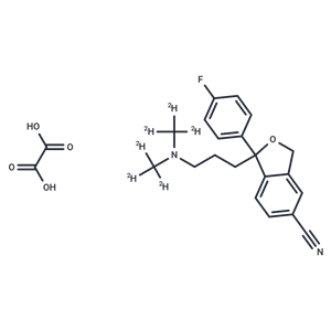 化合物 Citalopram-d6 Oxalate|TMIH-0158|TargetMol