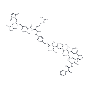 化合物 Bi-Mc-VC-PAB-MMAE|T77839|TargetMol