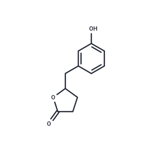 化合物 5-(3'-Hydroxyphenyl)-γ-Valerolactone|T83804|TargetMol