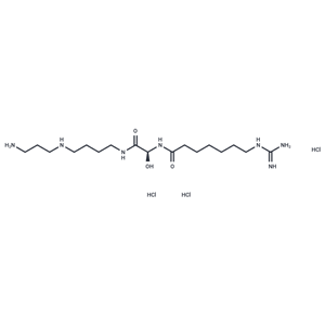 化合物 (-)-15-Deoxyspergualin trihydrochloride|T83611|TargetMol