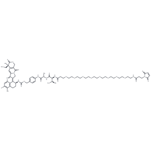 化合物 Mal-PEG8-Val-Ala-PAB-Exatecan|T77855|TargetMol