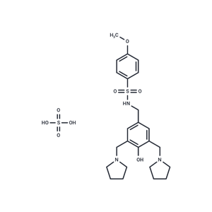 化合物 Sulcardine sulfate|T28879|TargetMol