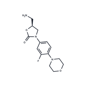 (S)-5-(氨基甲基)-3-(3-氟-4-吗啉基苯基)-2-唑烷酮|T19647