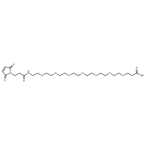 化合物Mal-amido-PEG7-acid|T15960|TargetMol