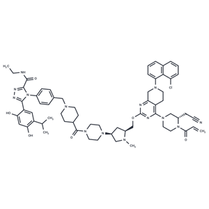 化合物 PROTAC KRAS G12C degrader-3|T79148|TargetMol