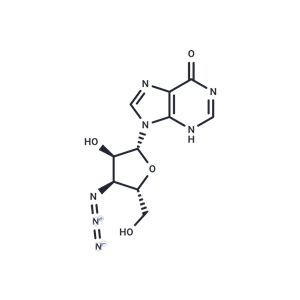 化合物 3’-Azido-3’-deoxyinosine|TNU1670|TargetMol