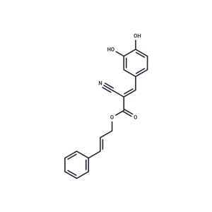 化合物 Cinnamyl-3,4-dihydroxy-α-cyanocinnamate,Cinnamyl-3,4-dihydroxy-α-cyanocinnamate