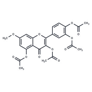 化合物 Rhamnetin tetraacetate|T26071|TargetMol