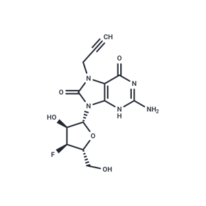 化合物 7,8-Dihydro-8-oxo-7-propargyl-3’-deoxy-3’-fluoro guanosine,7,8-Dihydro-8-oxo-7-propargyl-3’-deoxy-3’-fluoro guanosine