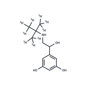 化合物 Terbutaline-d9|TMIH-0559|TargetMol