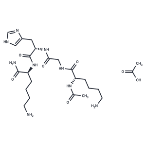 化合物Acetyl tetrapeptide-3 Acetate|TP2364L|TargetMol