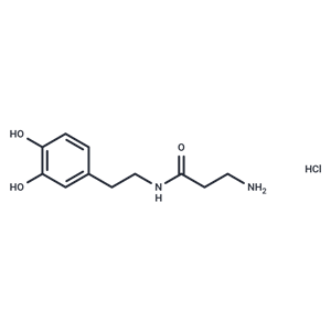 化合物 N-β-alanyldopamine hydrochloride|T74081|TargetMol