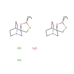 化合物 (+)-Cevimeline hydrochloride hemihydrate|T13460|TargetMol