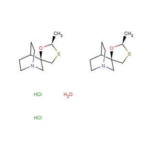 化合物 (-)-Cevimeline hydrochloride hemihydrate|T13421|TargetMol