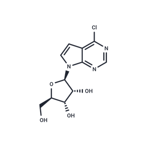 6-氯-7-脱氮-9-(Β-D-呋喃核糖基)嘌呤|T37348|TargetMol