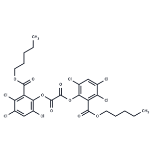 化合物 Bis[3,4,6-trichloro-2-(pentyloxycarbonyl)phenyl] oxalate|T82860|TargetMol