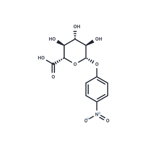 4-硝基苯基 β-D-葡糖苷酸|T67690|TargetMol