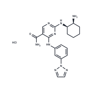 化合物 PRT062607 hydrochloride|T2696|TargetMol