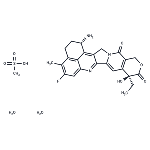 化合物 Exatecan mesylate dihydrate|T78630|TargetMol