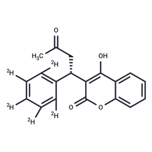 化合物 (S)-Warfarin-d5|TMIH-0018|TargetMol