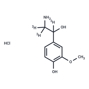 化合物 rac NorMetanephrine-d3 Hydrochloride,rac NorMetanephrine-d3 Hydrochloride