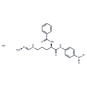 化合物 Bz-D-Arg-pNA hydrochloride|T62464|TargetMol