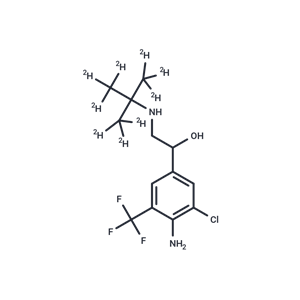 化合物 Mabuterol-d9,Mabuterol-d9