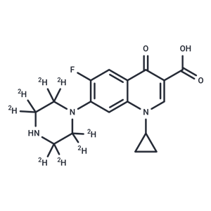 化合物 Ciprofloxacin-d8|TMIH-0154|TargetMol