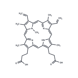 化合物 N-Methylprotoporphyrin IX|T41281|TargetMol