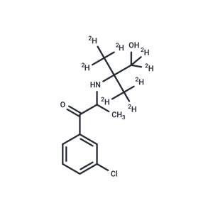 化合物 Bupropion Morpholinol-d8|TMIH-0129|TargetMol