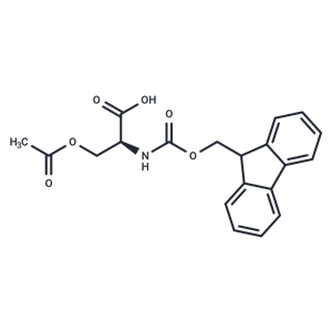 化合物 Fmoc-Ser(Ac)-OH|T66615|TargetMol