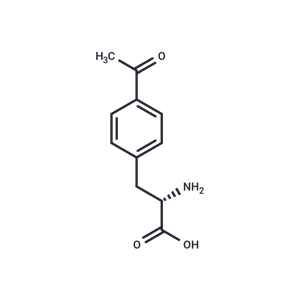 化合物 H-Phe(4-Ac)-OH|T66400|TargetMol