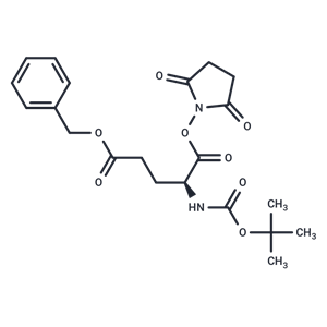 化合物 Boc-Glu(OBzl)-OSu|T62450|TargetMol