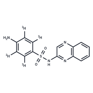 化合物 Sulfaquinoxaline-d4|TMIH-0542|TargetMol