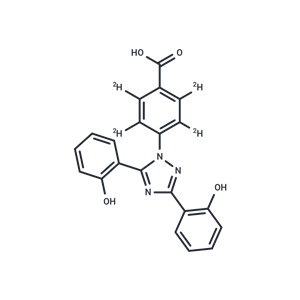 化合物 Deferasirox-d4|TMIH-0178|TargetMol