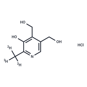 化合物 Pyridoxine-d3 Hydrochloride|TMIH-0467|TargetMol