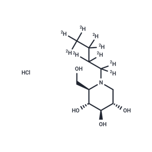 化合物 Miglustat-d9 HCl,Miglustat-d9 HCl