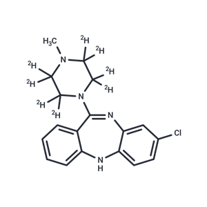 化合物 Clozapine-d8|TMIH-0166|TargetMol