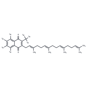 化合物 Menaquinone 4-d7 (Mixture of cis-trans isomers)|TMIH-0328|TargetMol